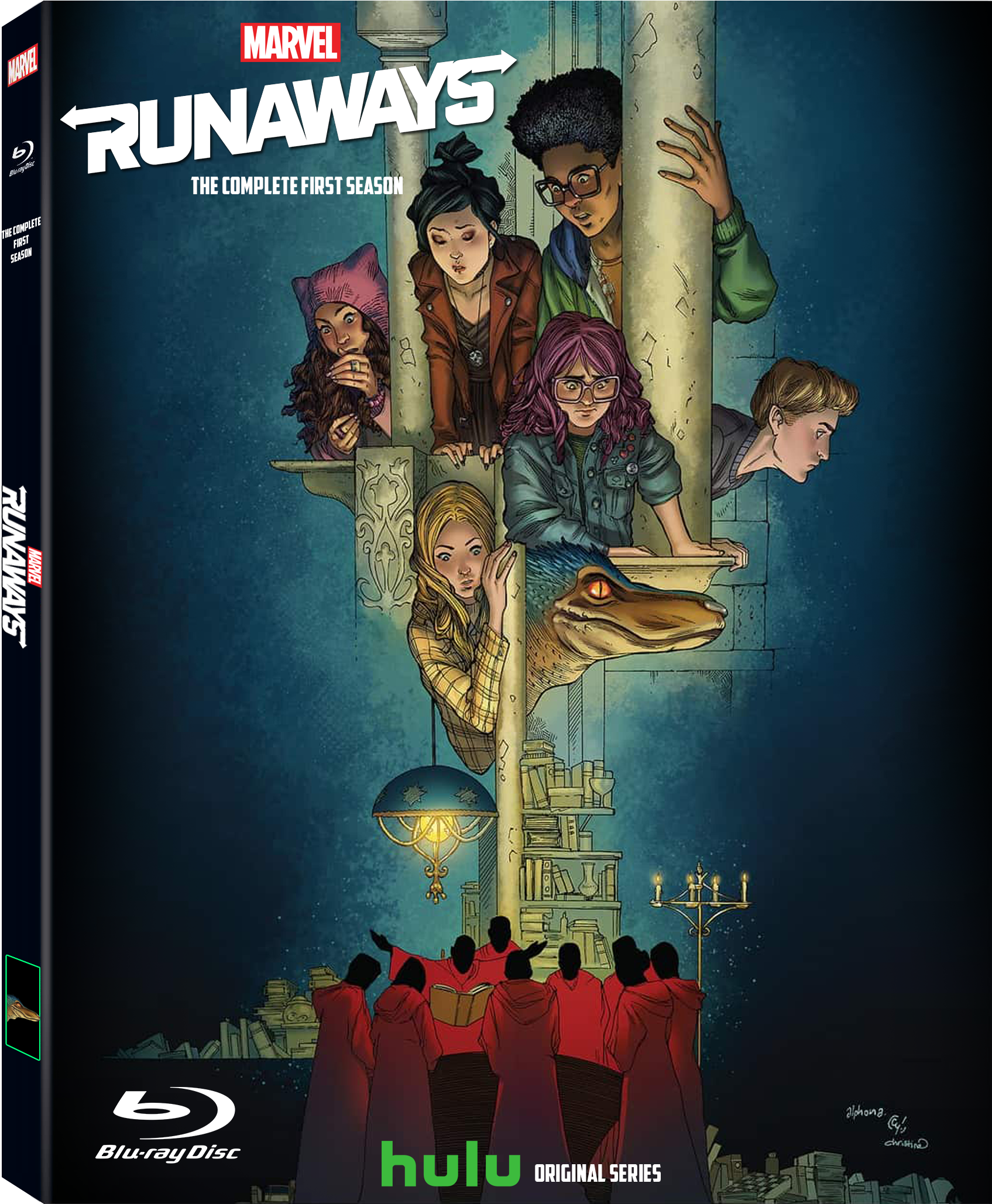 Made A Runaways Blu-ray Concept - Old Lace Runaways Hulu (1877x2591), Png Download