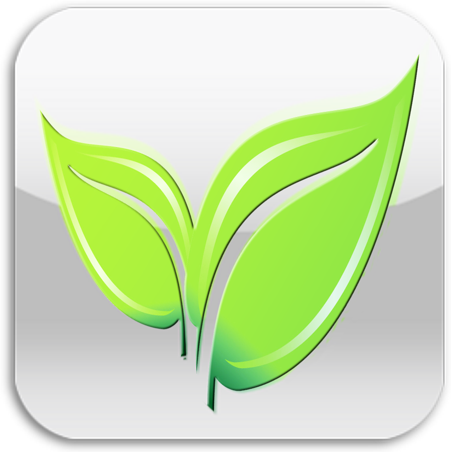 Images For Green Leaf Icon Png - Illustration (900x900), Png Download