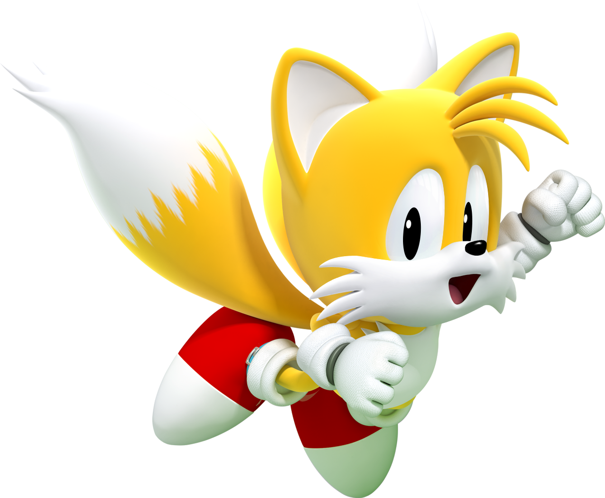 Sonic Generations Retro Tails Flying - Classic Tails The Fox (1222x1007), Png Download
