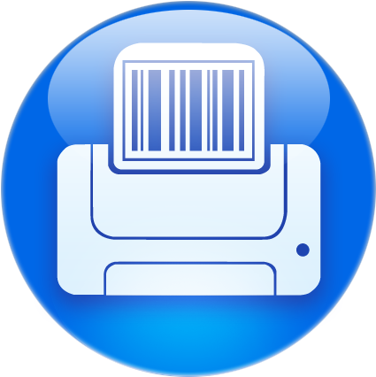 Label Printer Icon - Print Barcode Icon Png (468x480), Png Download