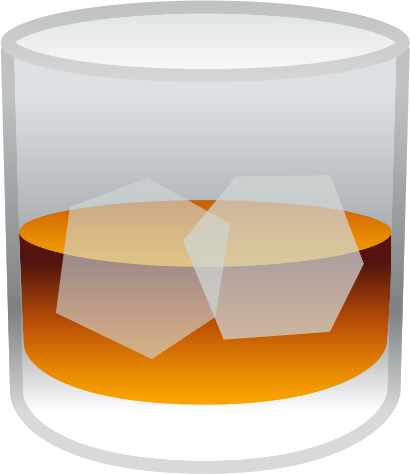 Download Svg Download Png - Emoji Whisky (1024x1024), Png Download