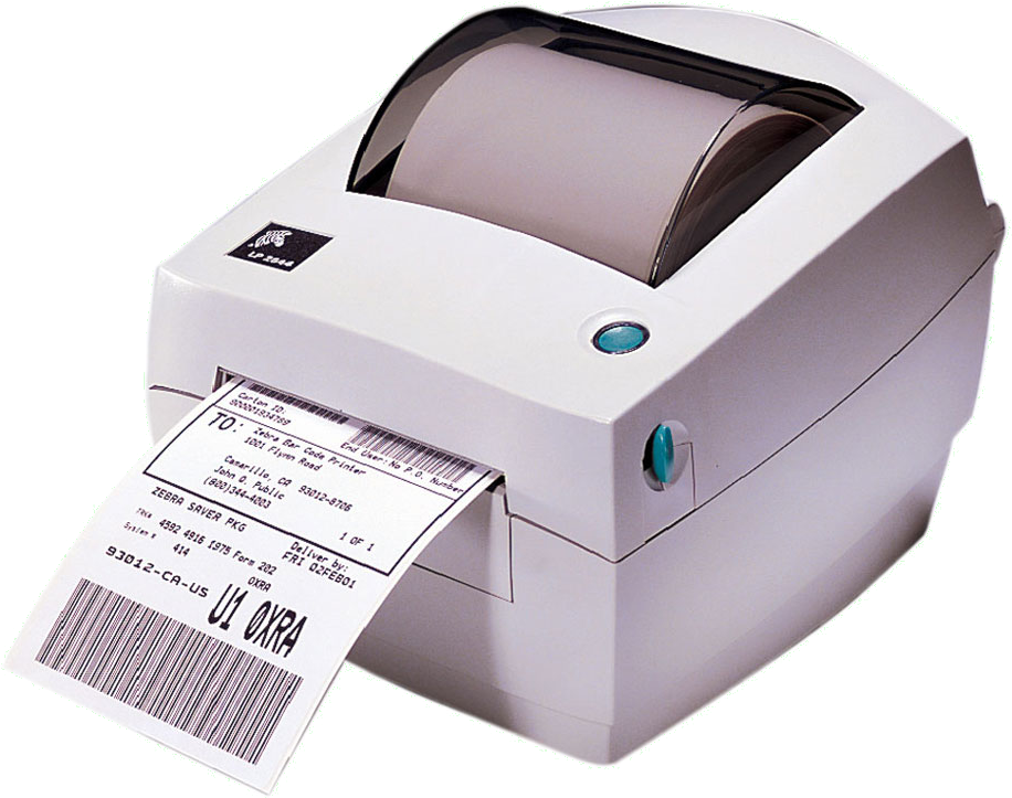 Label Printers - Zebra Lp 2844 (1000x824), Png Download