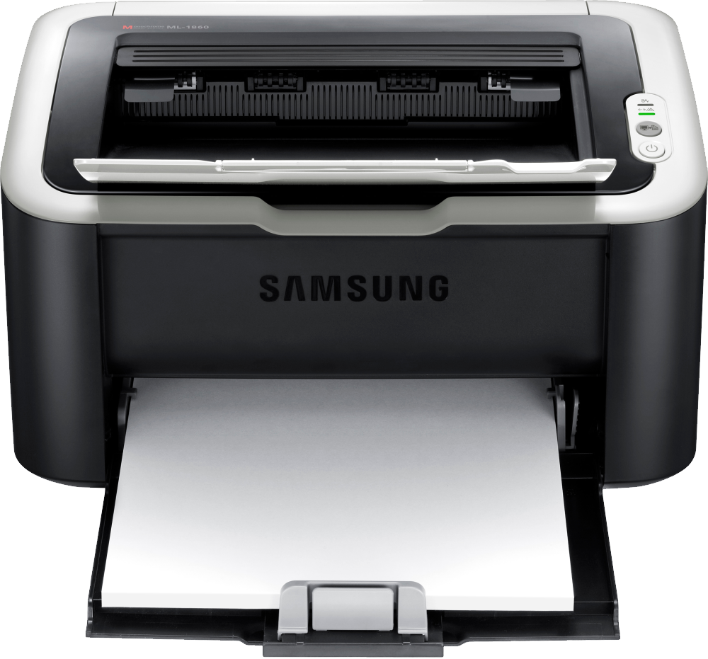 Samsung Ml 1860 Laser Printer - Monochrome (1000x931), Png Download