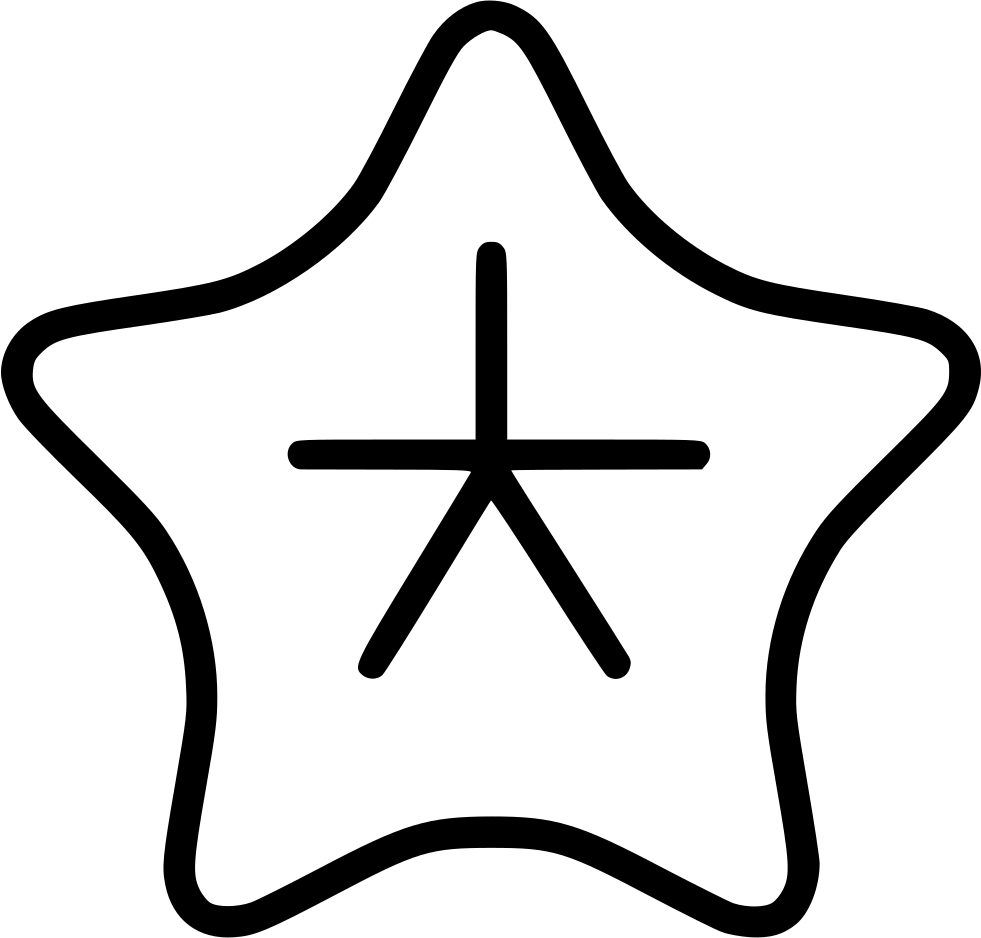 Star Fish Comments - D20 System (981x938), Png Download