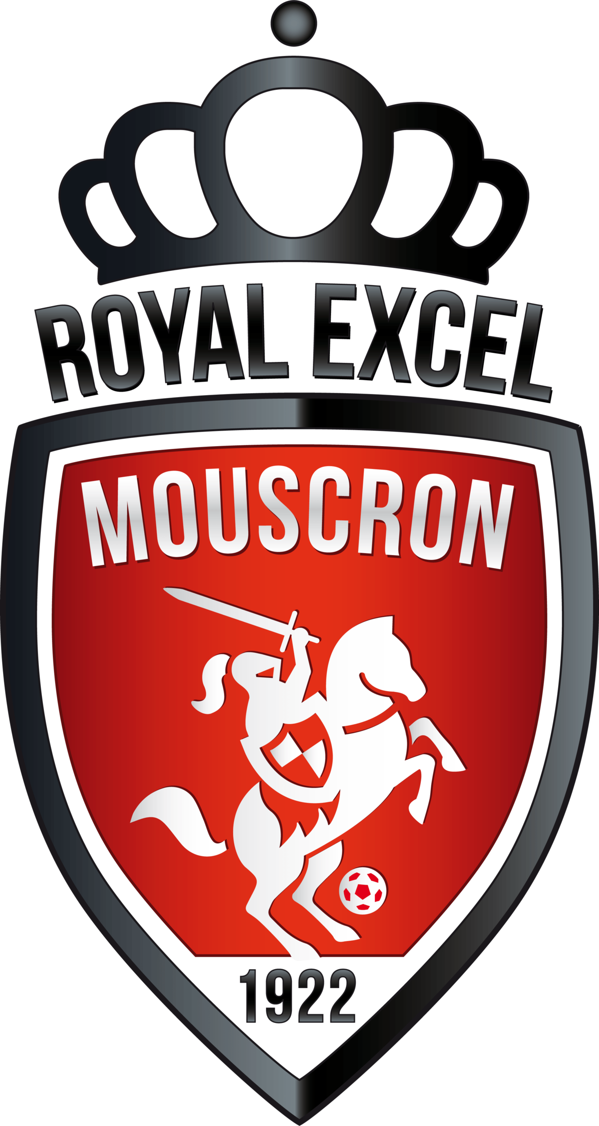 Royal Excel Mouscron Logo (1200x2254), Png Download