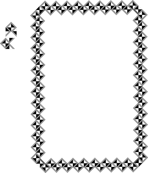 African - African Art Border Png (510x595), Png Download