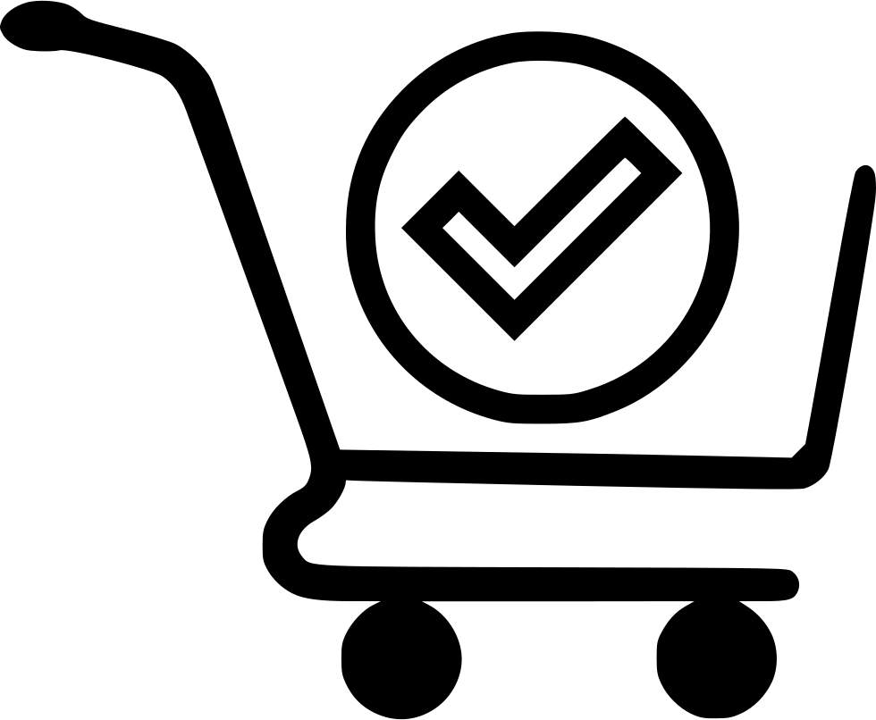 Check Outline Comments - Shopping Cart (980x806), Png Download
