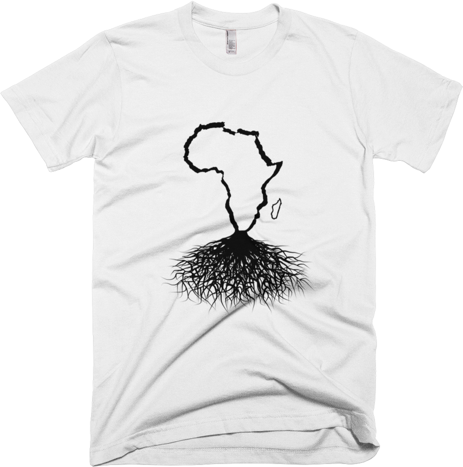 Black Outline Africa Roots - Mt Joy T Shirt (1000x1000), Png Download