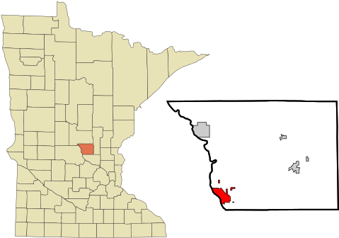 Within Benton County And State Of Minnesota - County Mn (500x367), Png Download