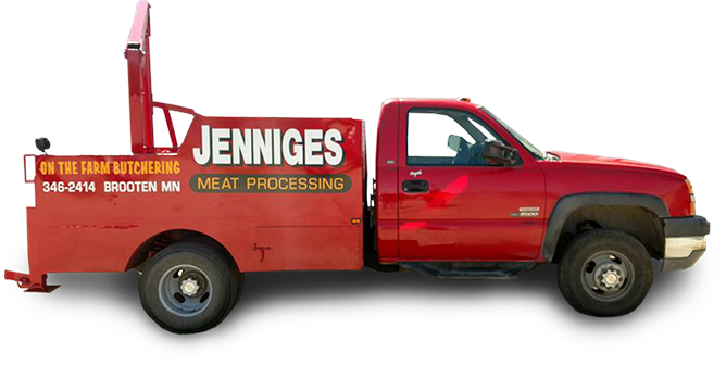 Jenniges Meat Processing Service Truck For On The Farm - Digital Federal Credit Union (668x337), Png Download