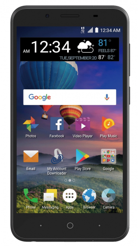 Zte Zfive G Lte (500x500), Png Download