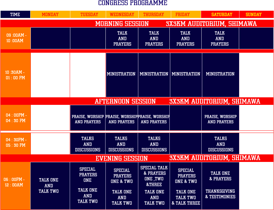 Annual Holy Ghost Congress » Programme - Congress (958x772), Png Download