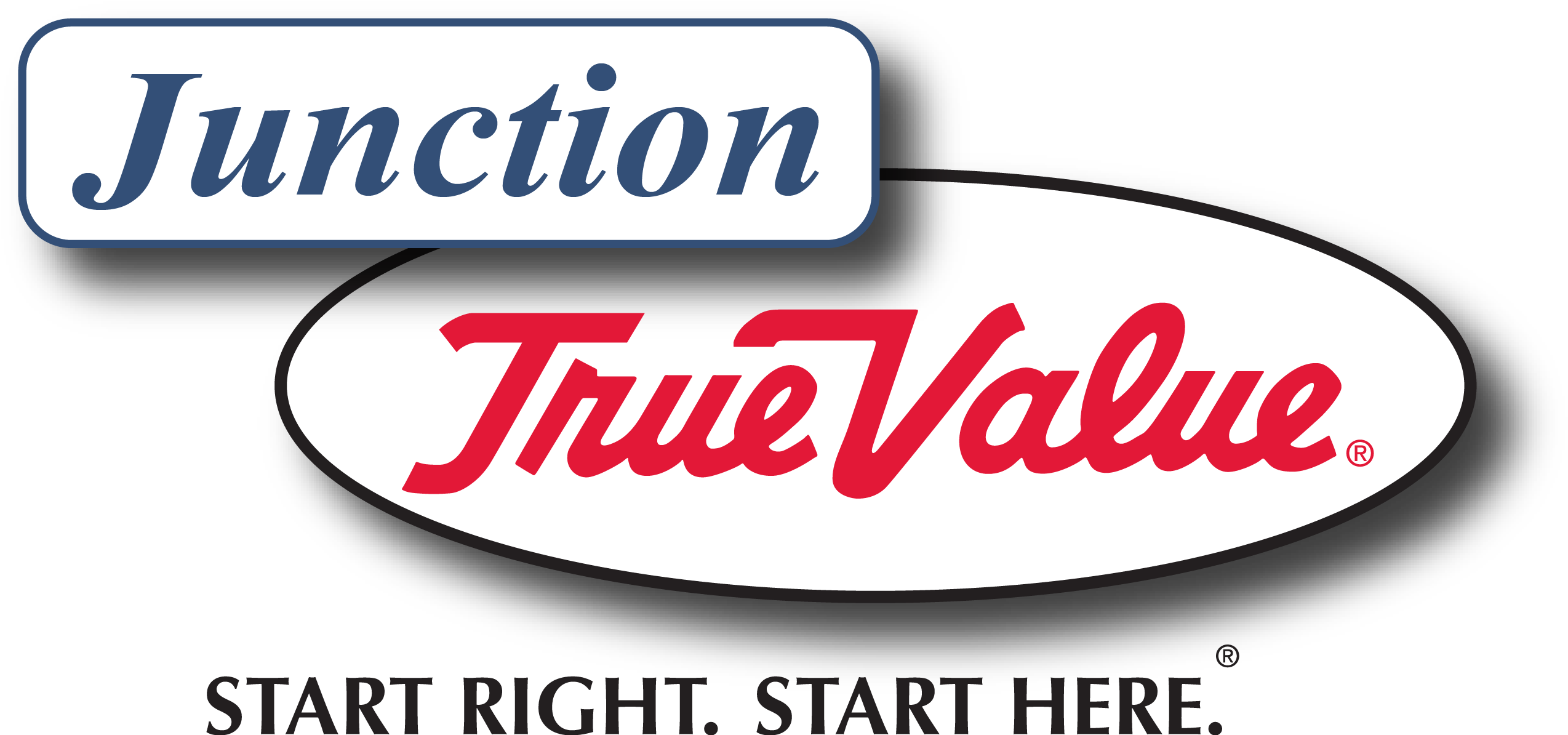 Events » Junction True Value Logo - True Value Hardware (2571x1205), Png Download