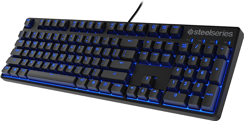 Apex M500 - Steelseries Apex M400 Gaming Keyboard (1050x600), Png Download