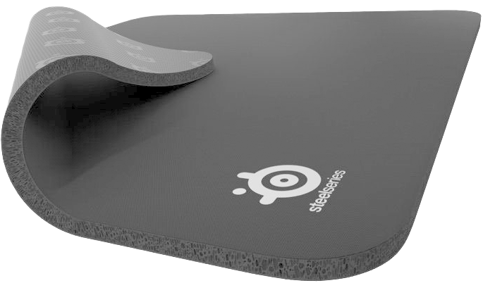 Steelseries Qck Mass - Steelseries Qck Mass Cloth/rubber Base Mouse Pad Black (1050x600), Png Download