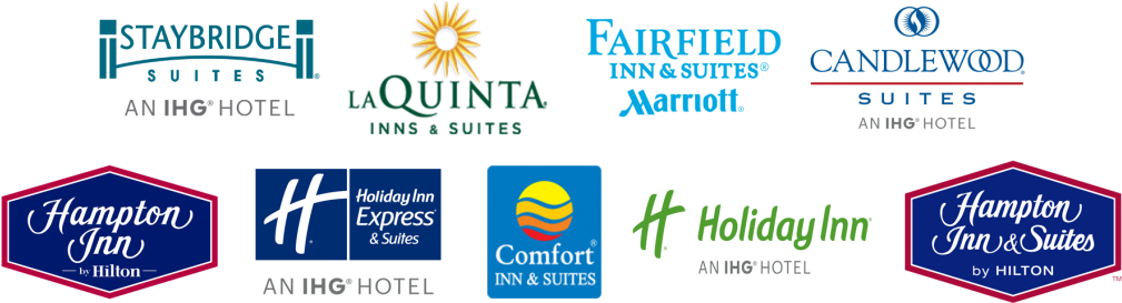 Hotel Brands Managed - Hotel (1024x427), Png Download