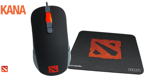 Steelseries Qck Qck Pandaren Crest Edition - Mouse (500x500), Png Download