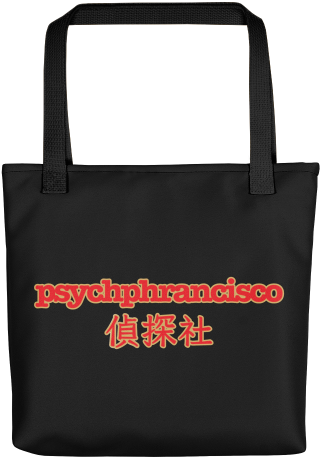Psych Psychphrancisco Tote Bag - Tote Bag (500x500), Png Download