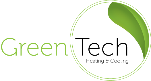 Green Tech Heating & Cooling - Green Heating And Cooling Png (526x284), Png Download