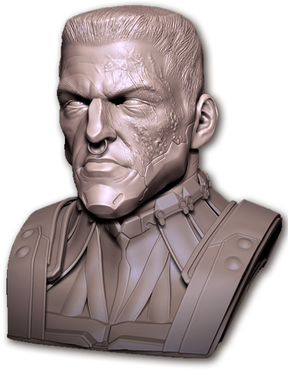 Page - Zbrush (420x521), Png Download