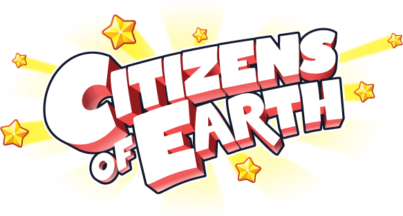 Citizens Of Earth Logo (583x313), Png Download