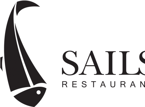 Sails Restaurant Partners With Pan-florida Challenge - Sails Restaurant Logo (500x383), Png Download