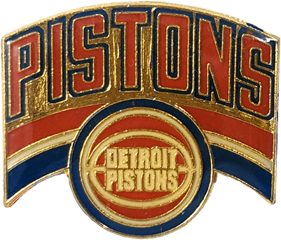 Vintage Detroit Pistons Pin, Vintage Pin, Peabe, Peabe - Detroit (800x800), Png Download