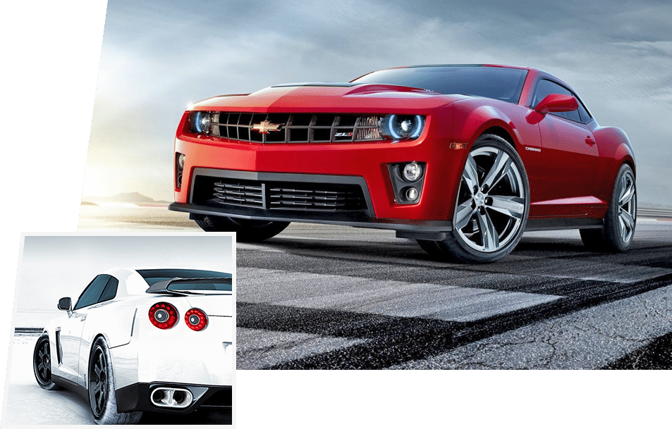 Autozone - Chevy Camaro Front View (953x609), Png Download