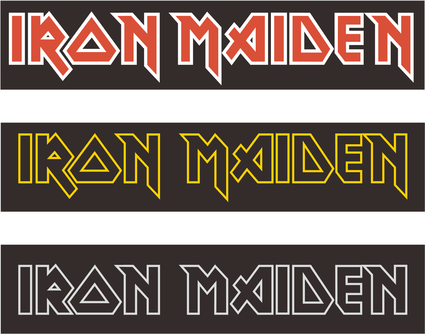 Iron Maiden Logo Png Clipart Large Size Png Image Pikpng | Images and ...