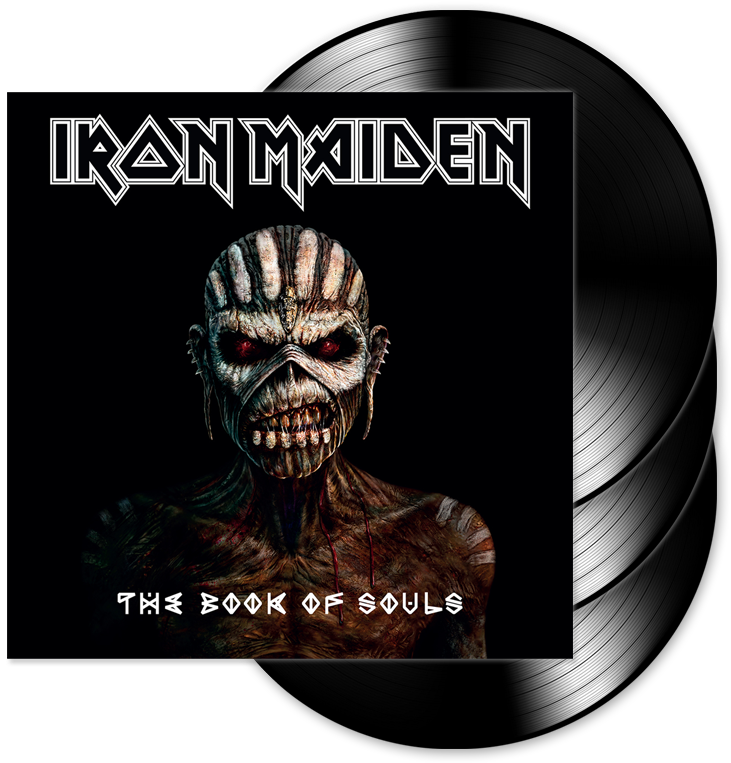 Iron Maiden Book Of Souls Album Cover (768x768), Png Download