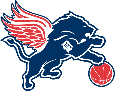 A Definitive Gallery Of Your Favorite City's Sports - Detroit Lions Logo (493x390), Png Download