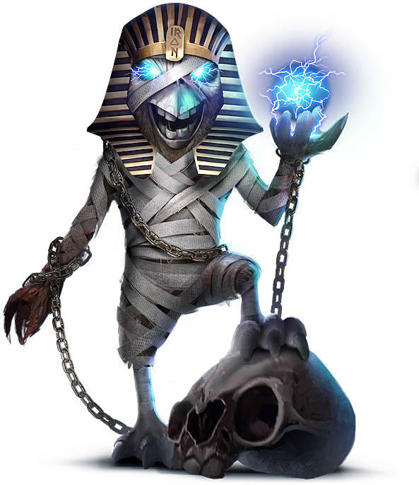 For Fans Of Iron Maiden's Own Mobile Rpg, Iron Maiden - Eddie Iron Maiden Angry Birds (630x920), Png Download