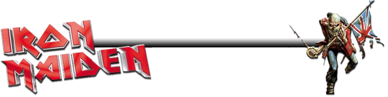 «lord Of The Flies» - Iron Maiden Eddie Logo Png (760x190), Png Download