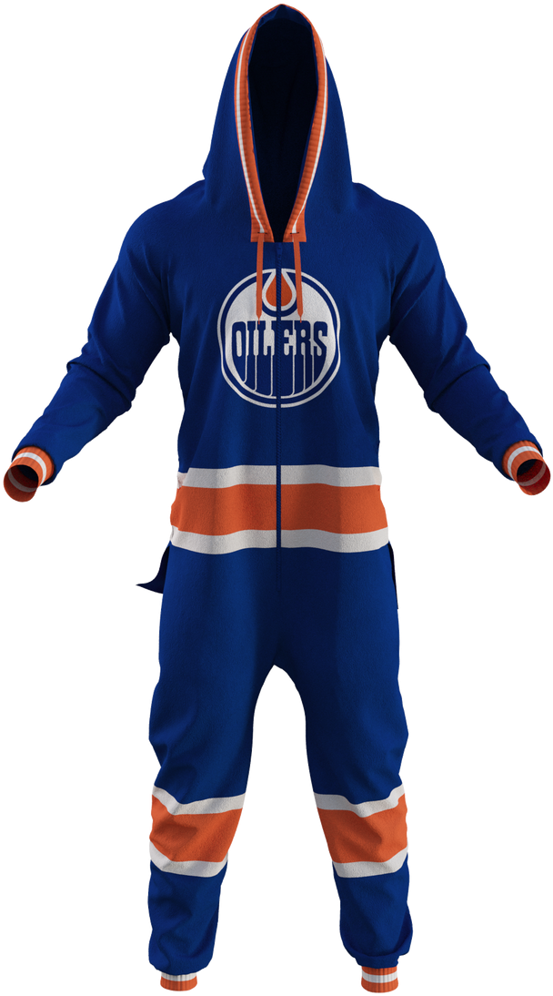 Edmonton Oilers Team Onesie - La Kings Nhl Onesie | Size M | Black | Hockey Sockey (1280x1280), Png Download