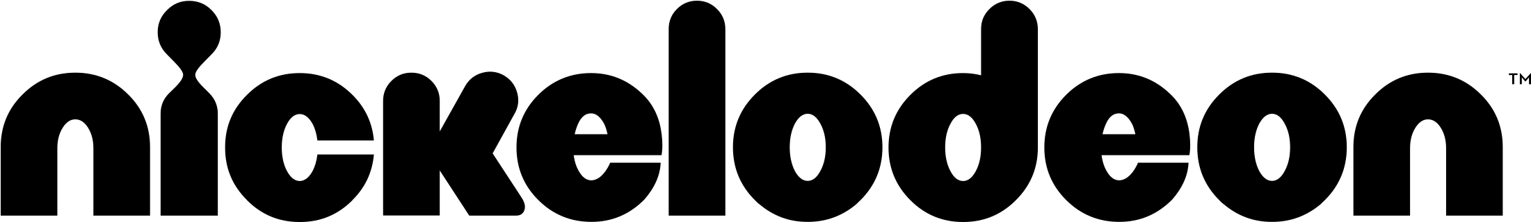 Nickelodeon Logo Black And White - Classic Nickelodeon Collection Dvd (2400x519), Png Download