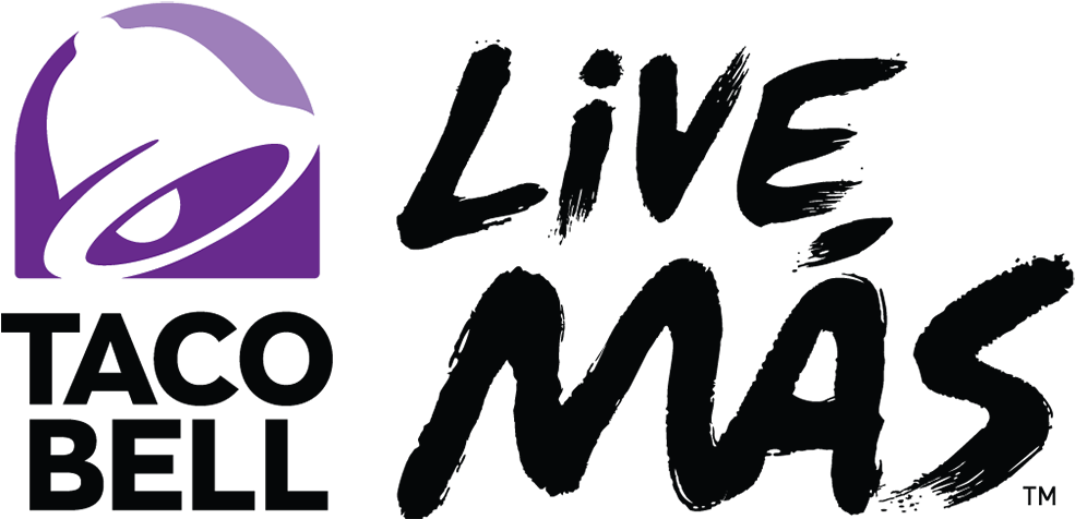 Taco Bell Logo Png Png Black And White Download - Taco Bell Logo 2018 (1008x480), Png Download