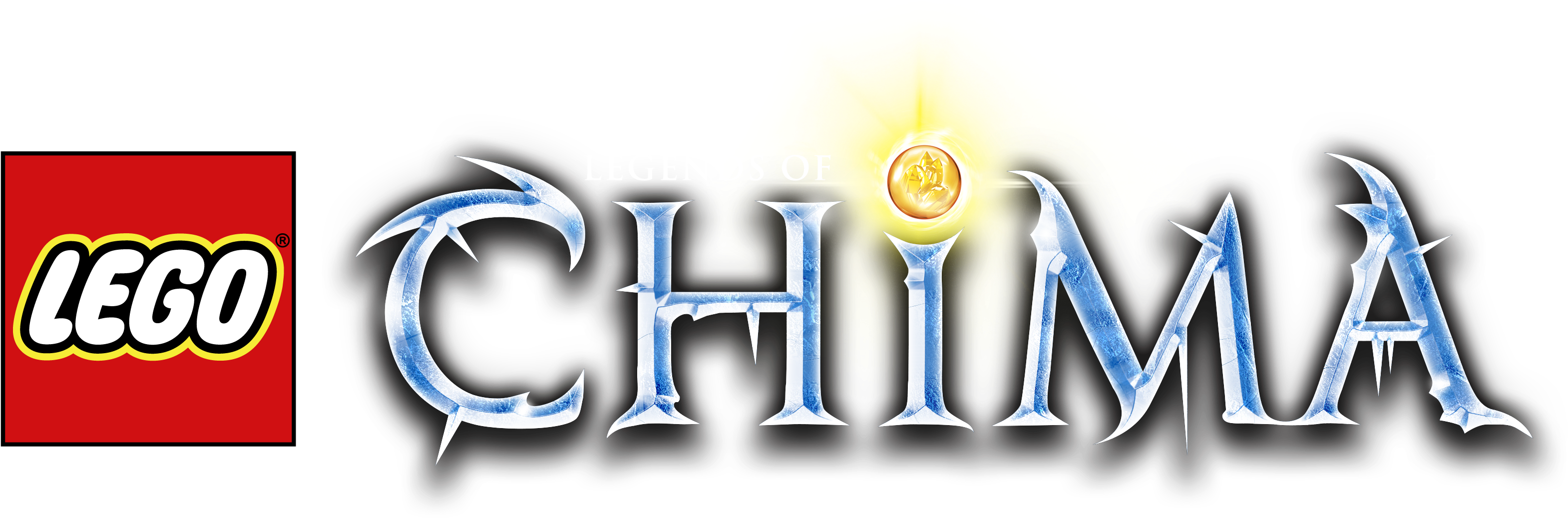 Lego Chima Logo - Lego Legends Of Chima (3330x1444), Png Download