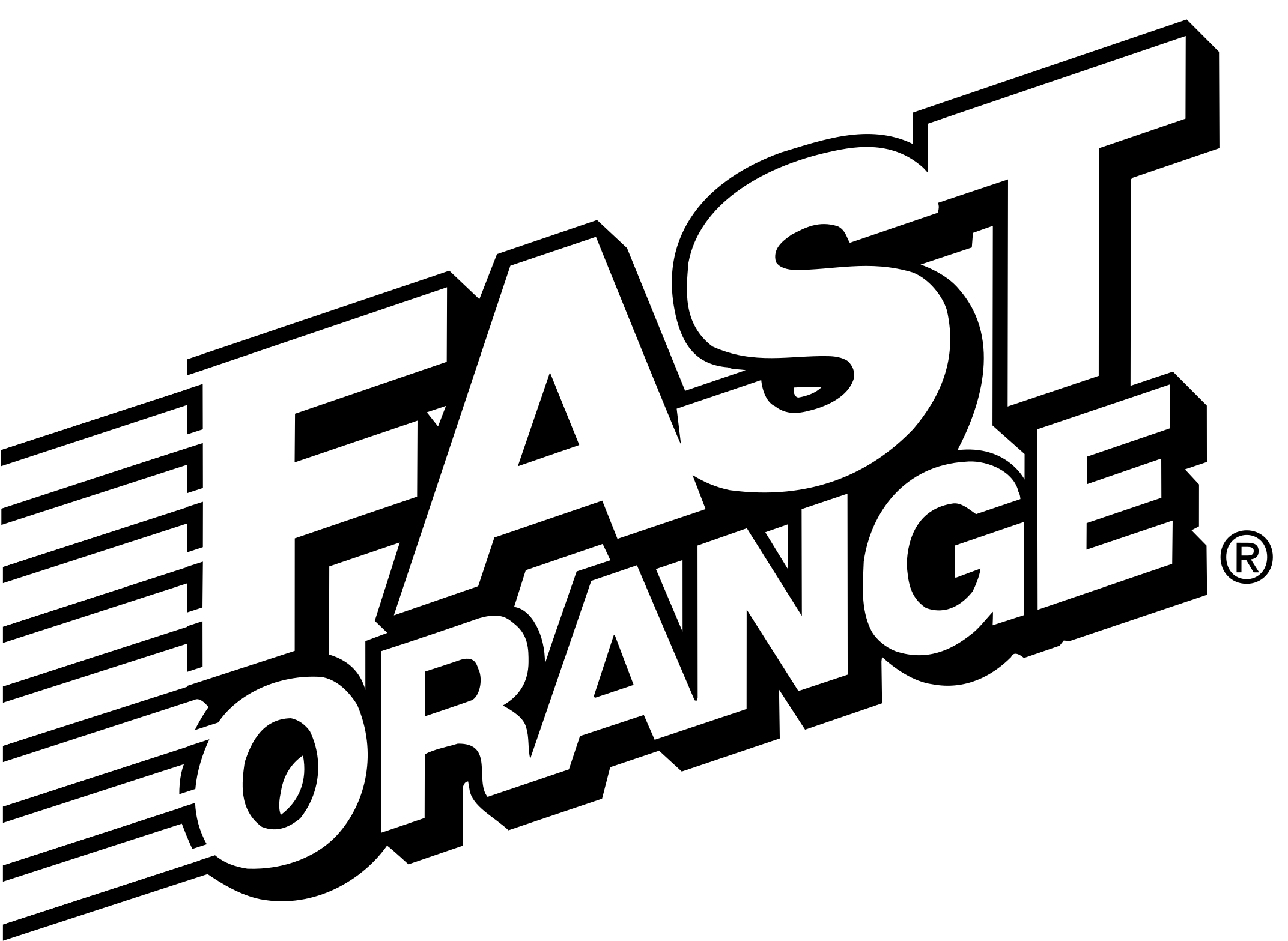 Fast Company Logo Transparent Download - Fast Orange Logo (2400x2400), Png Download