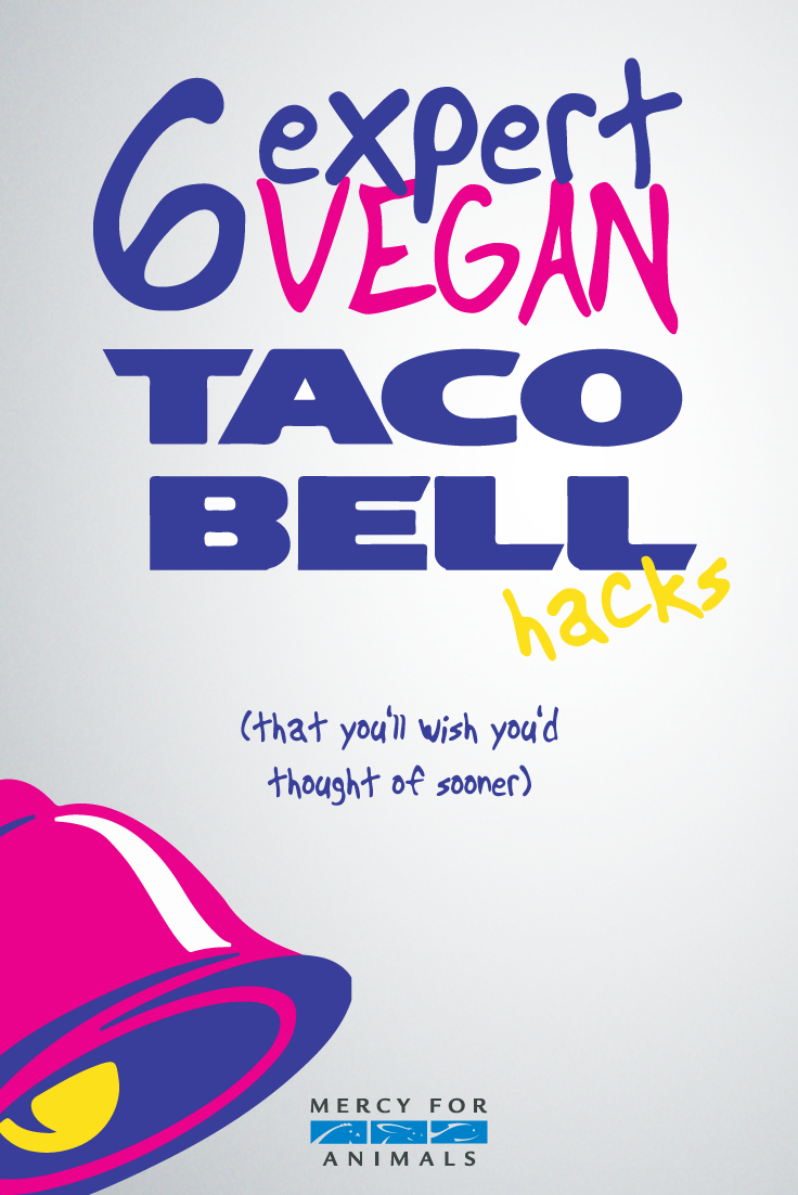 If You're Vegan, You Probably Know That Taco Bell Is - Taco Bell (736x1102), Png Download