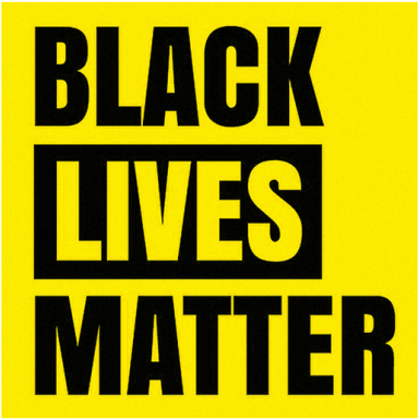 Was The Logo That Ultimately Took Hold - Black Lives Matters Posters (596x447), Png Download