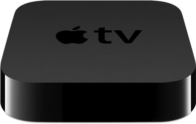 Apple Tv Png Clipart Freeuse Stock - Apple Tv Box Png (1024x784), Png Download