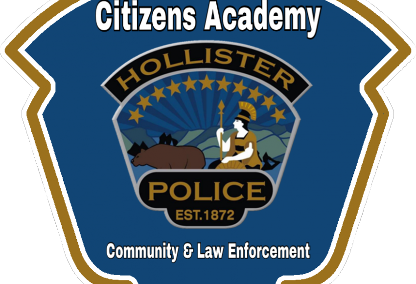 Hollister Police Department Personnel Will Instruct - Police (850x581), Png Download