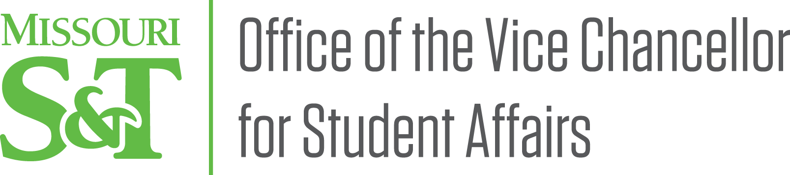 Office Of The Vice Chancellor For Student Affairs - Missouri University Of Science And Technology (1607x356), Png Download