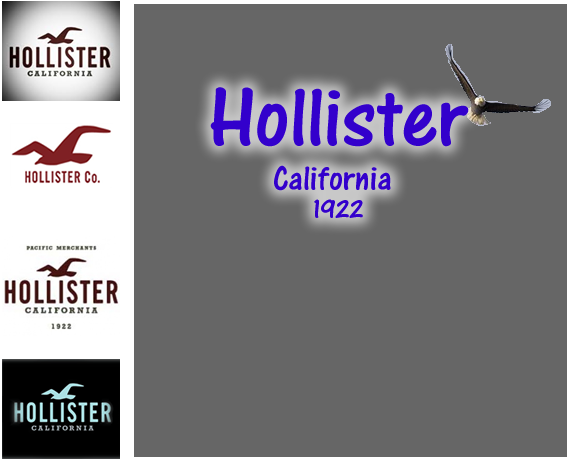 On This Assignment We Had To Chose A Logo And Redesign - Hollister Gift Cards - Free Shipping (600x500), Png Download