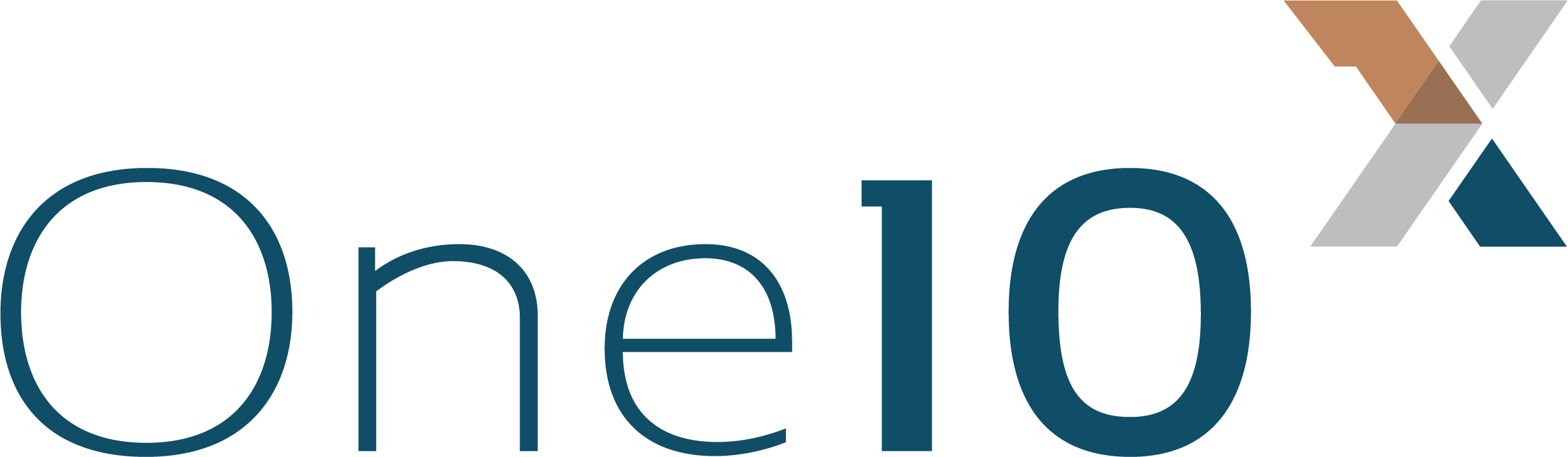 Cpt In Phd - One10 Logo (2456x716), Png Download