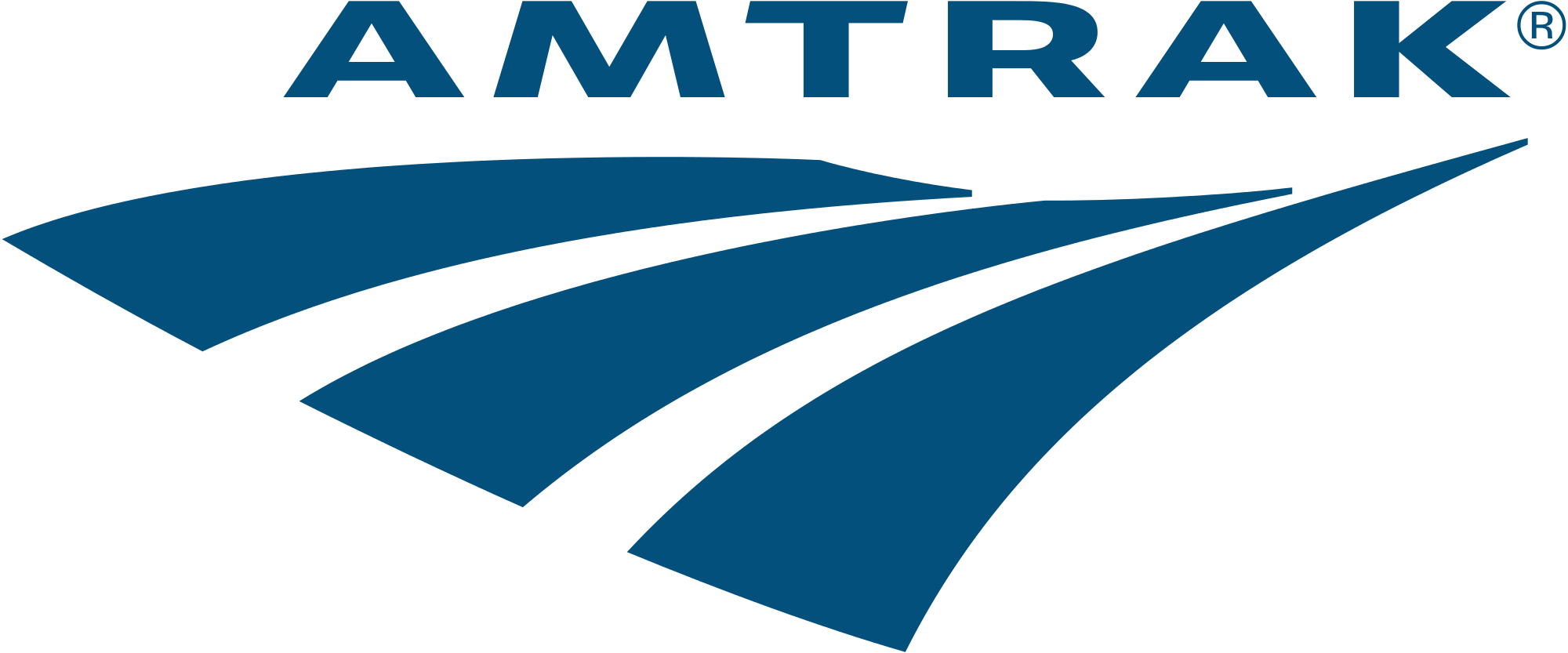 Amtrak Logo - Amtrak Logo Png (2000x833), Png Download