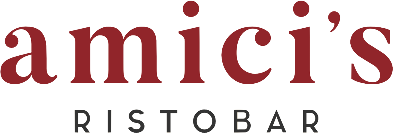 Amici's Ristobar - Amicis Ristobar (1500x648), Png Download