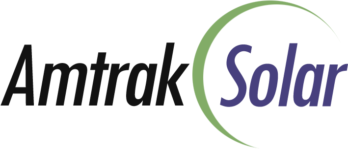 Amtrak Solar Logo - Graphic Design (846x435), Png Download