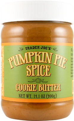 Trader Joe's Pumpkin Spice Cookie Butter (355x416), Png Download