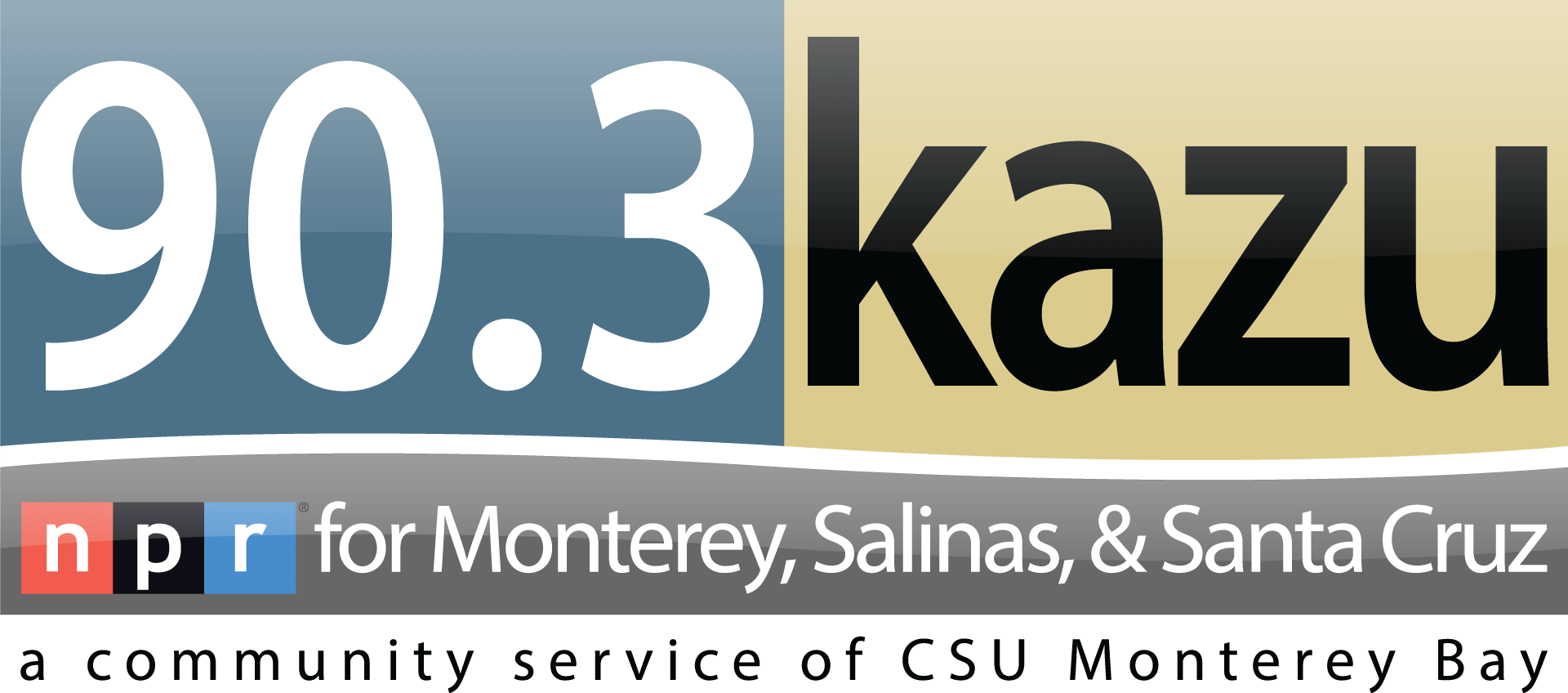Kazu Newnprlogoreflect - Kazu (1920x848), Png Download